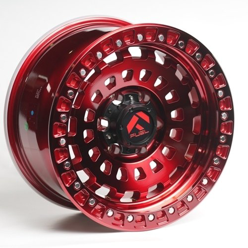 Комплект дисков Kipardo LX162 6х139,7 R17х9 СВ110,1 ЕТ0 Red Tint+Rivets TR купить,NaN
