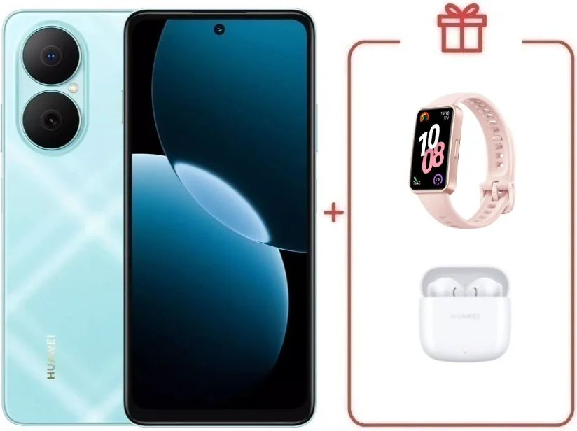 Смартфон Huawei Nova Y73 8/128GB голубой + подарок  купить,NaN