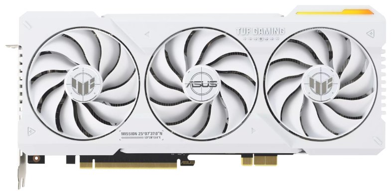 Видеокарта ASUS TUF Gaming GeForce RTX 4070 Ti SUPER BTF White OC Edition TUF-RTX4070TIS-O16G-BTF-W 16 Гб