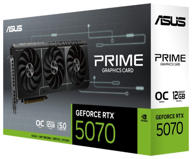Видеокарта ASUS Видеокарта ASUS GeForce PRIME-RTX5070-O12G GDDR7 12GB 192-bit 1xHDMI 3xDP 12 Гб - ForteMarket Видеокарта ASUS Видеокарта ASUS GeForce PRIME-RTX5070-O12G GDDR7 12GB 192-bit 1xHDMI 3xDP 12 Гб купить,0