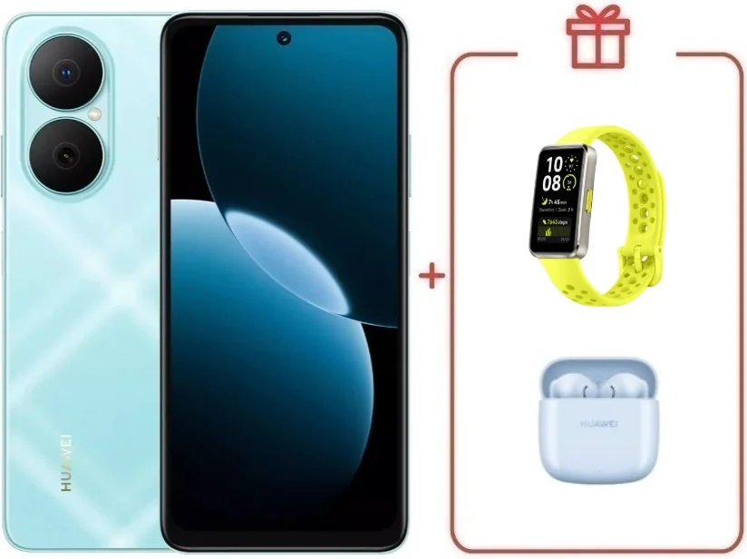 Смартфон Huawei Nova Y73 8/128GB голубой + подарок  купить,NaN