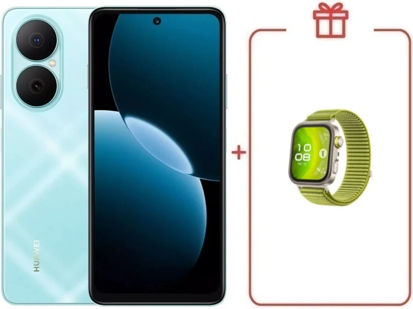 Смартфон Huawei Nova Y73 8 ГБ/128GB голубой + подарок  купить,NaN