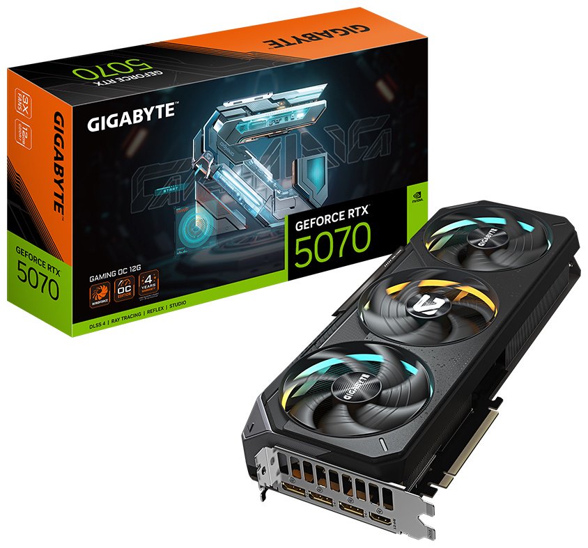 Видеокарта GIGABYTE GV-N5070GAMING OC-12GD 12 Гб купить,0