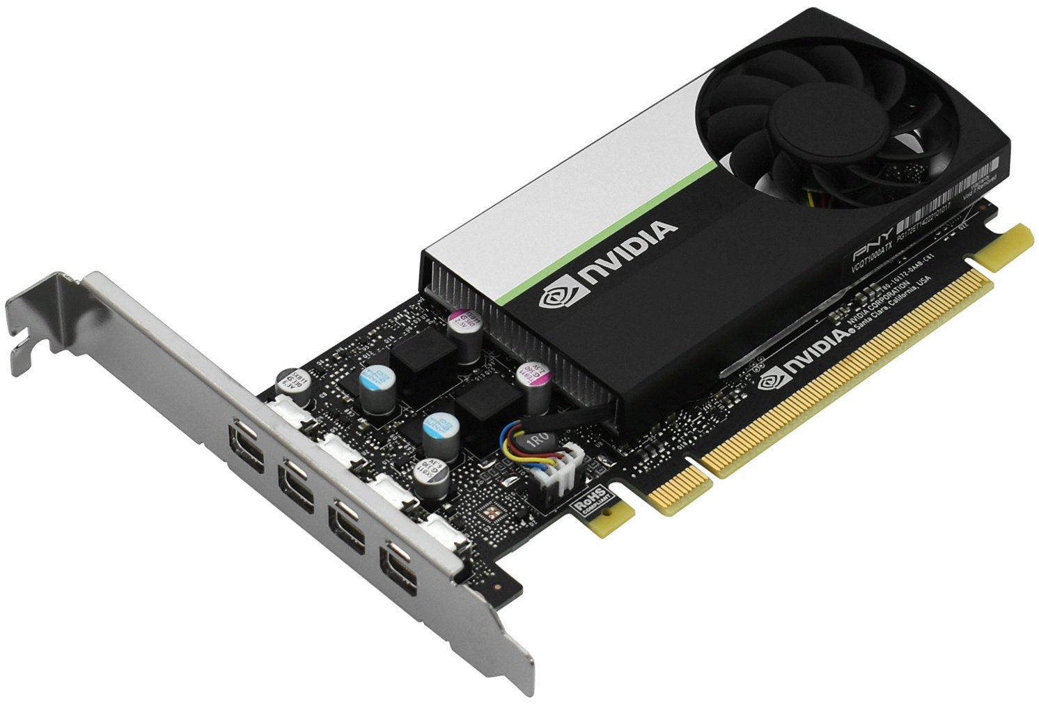 Видеокарта PNY Quadro T1000 VCNT1000-SB 4 ГБ