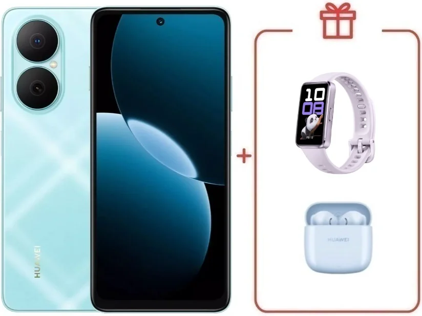 Смартфон Huawei Nova Y73 8/128GB голубой + подарок  купить,NaN