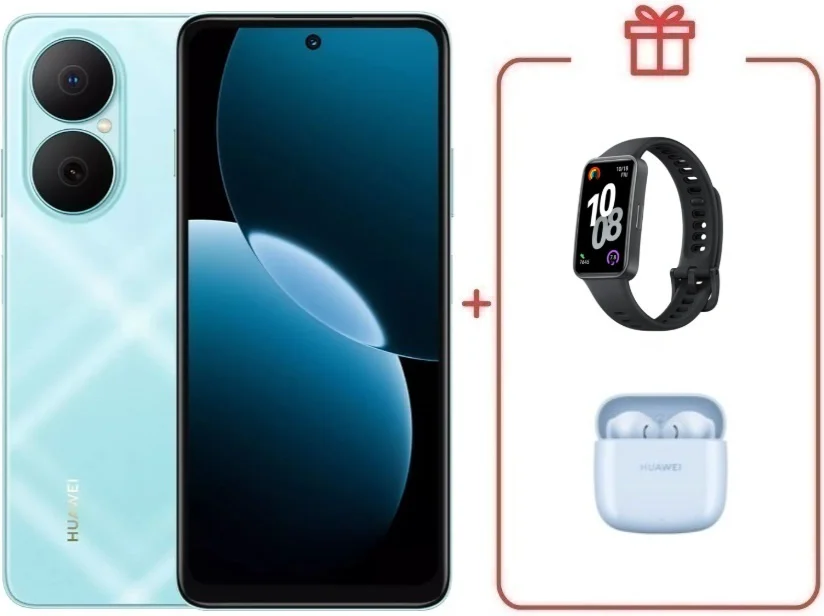 Смартфон Huawei Nova Y73 8/128GB голубой + подарок  купить,NaN