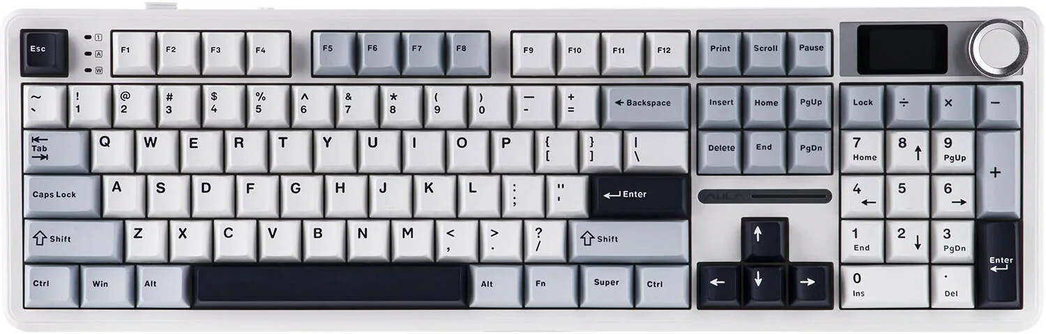 Клавиатура Aula F108 Pro белая купить,NaN