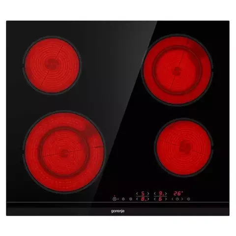 Варочная поверхность Gorenje ECT644BCSC Black - ForteMarket Варочная поверхность Gorenje ECT644BCSC Black купить,0