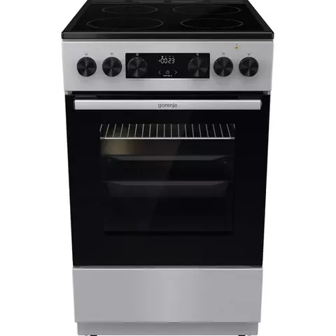 Стеклокерамическая плита Gorenje GEC5C41SG Black Grey