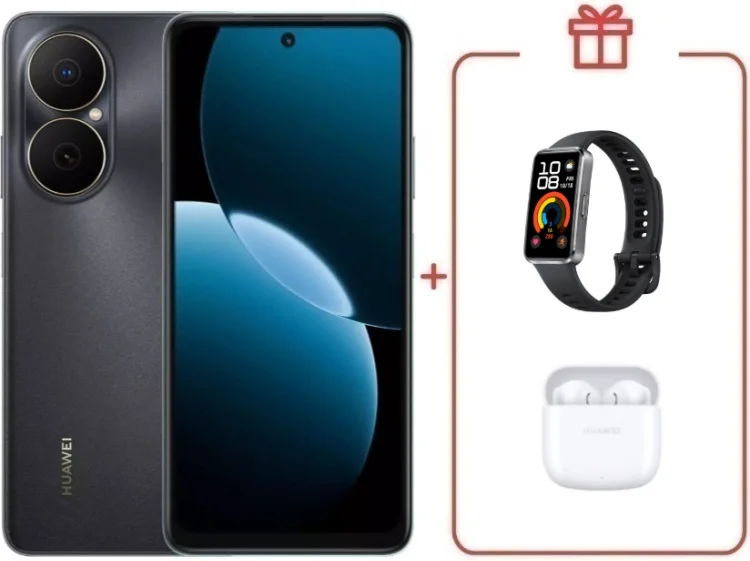 Смартфон Huawei Nova Y73 8/128GB черный + подарок  купить,NaN