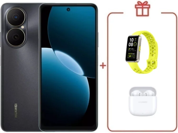 Смартфон Huawei Nova Y73 8/128GB черный + подарок  купить,NaN
