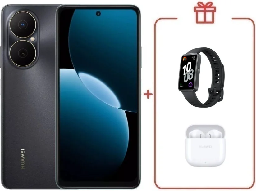 Смартфон Huawei Nova Y73 8/128GB черный + подарок  купить,NaN