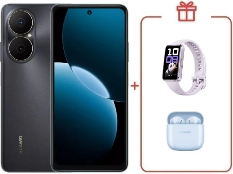 Смартфон Huawei Nova Y73 8/128GB черный + подарок  купить,NaN