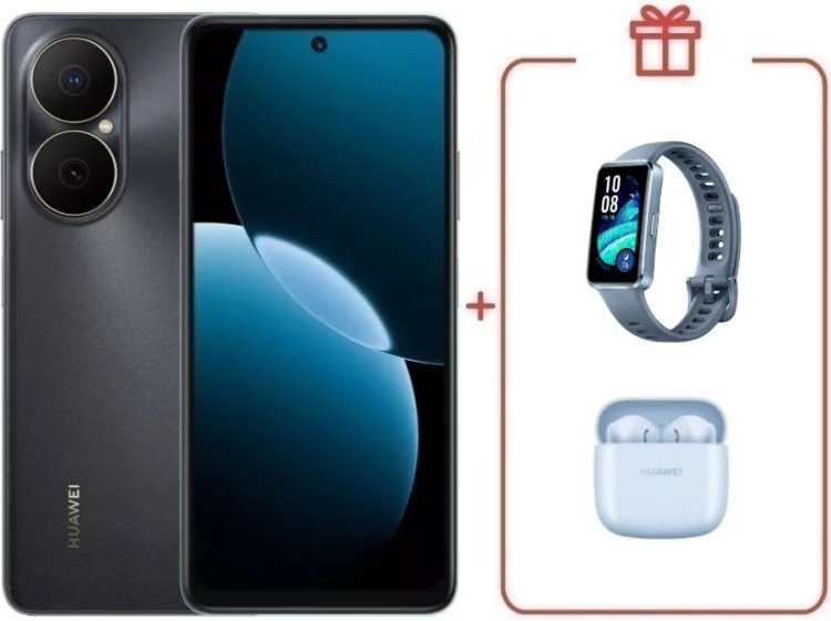 Смартфон Huawei Nova Y73 8/128GB черный + подарок  купить,NaN