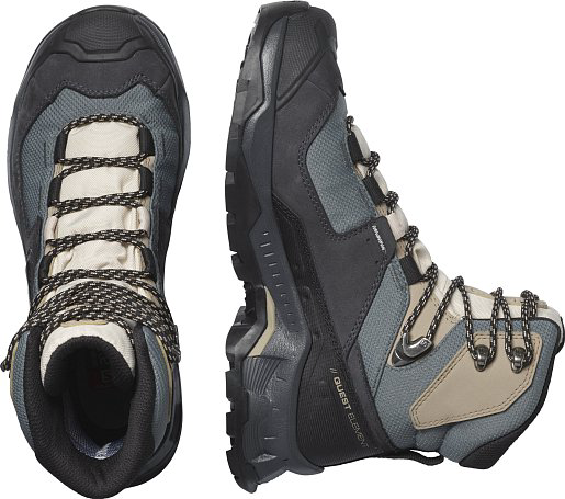  Треккинговые ботинки Salomon Quest element gtx 414574 ebony 39 1/3 купить,NaN