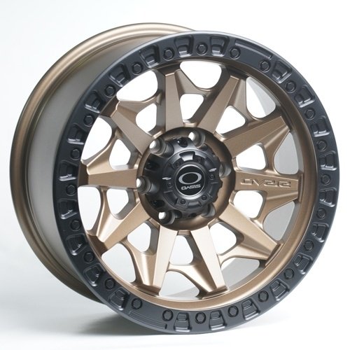 Комплект дисков Kipardo DSRK-10 6х139,7 R18х9 СВ106,1 ЕТ0 Bronze+Matt Black lip