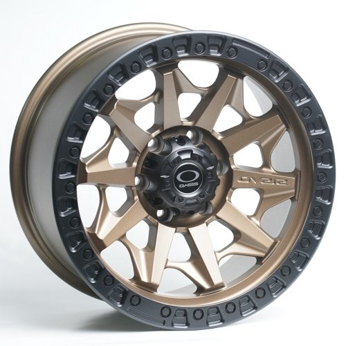Комплект дисков Kipardo DSRK-10 6х139,7 R18х9 СВ106,1 ЕТ0 Bronze+Matt Black lip купить,455520
