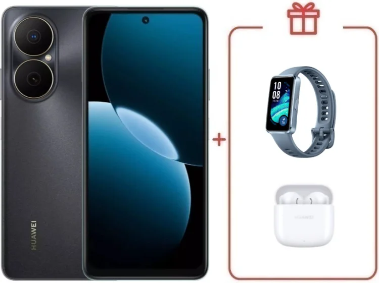 Смартфон Huawei Nova Y73 8/128GB черный + подарок  купить,NaN
