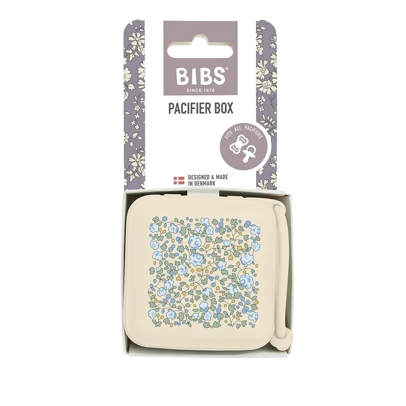 Контейнер для пустышки Bibs Liberty - Eloise - Ivory купить,NaN