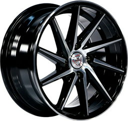 Комплект дисков NZ H-03R 4х100 R17х7.5 СВ60.1 ЕТ35 BKF