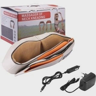 Массажер Massager of Neck Kneading MEDIKA с ИК-прогревом воротник вибрационный