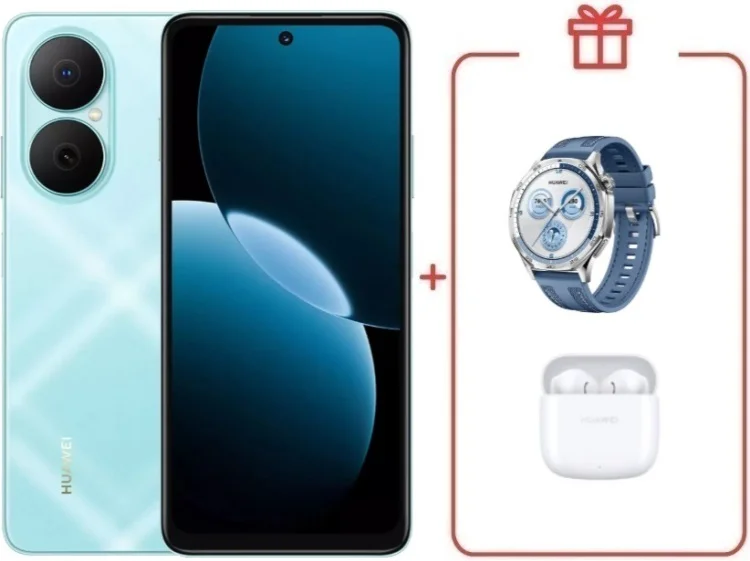 Смартфон Huawei Nova Y73 8/128GB голубой + подарок  купить,NaN