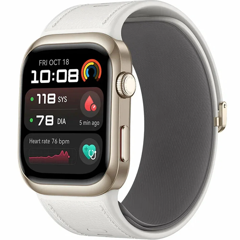 Смарт-часы Huawei Watch D2 48мм золотистый-белый + подарок   