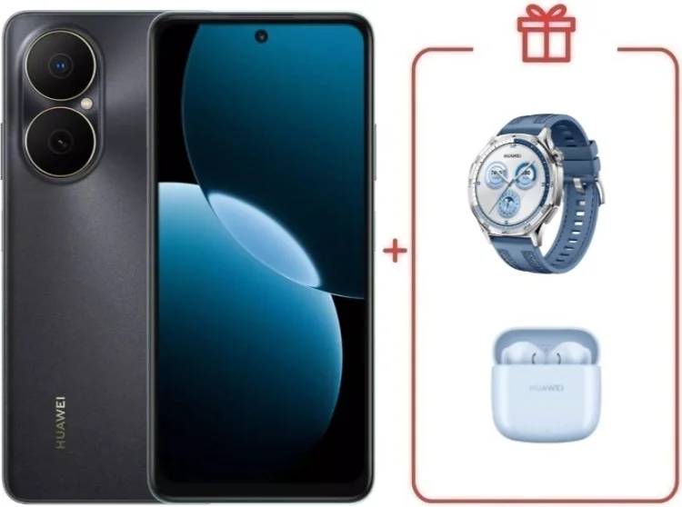 Смартфон Huawei Nova Y73 8/128GB черный + подарок  купить,NaN