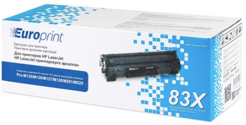 Картридж Europrint EPC-CF283X черный