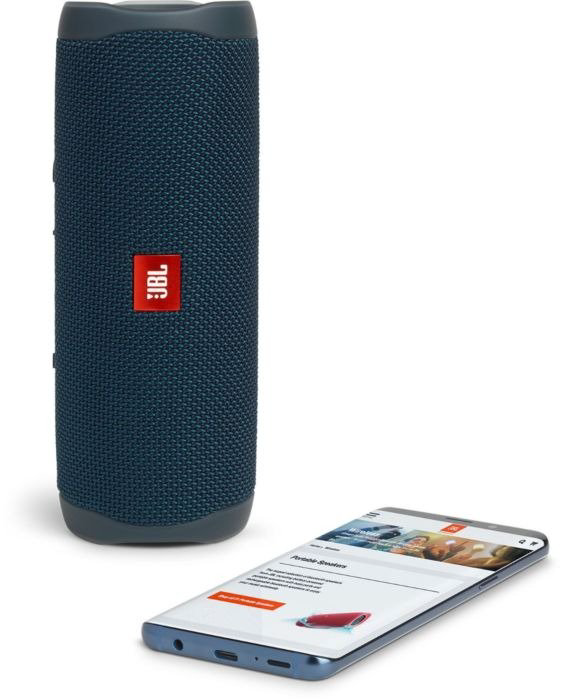 Портативная колонка JBL Flip5 синяя купить,NaN
