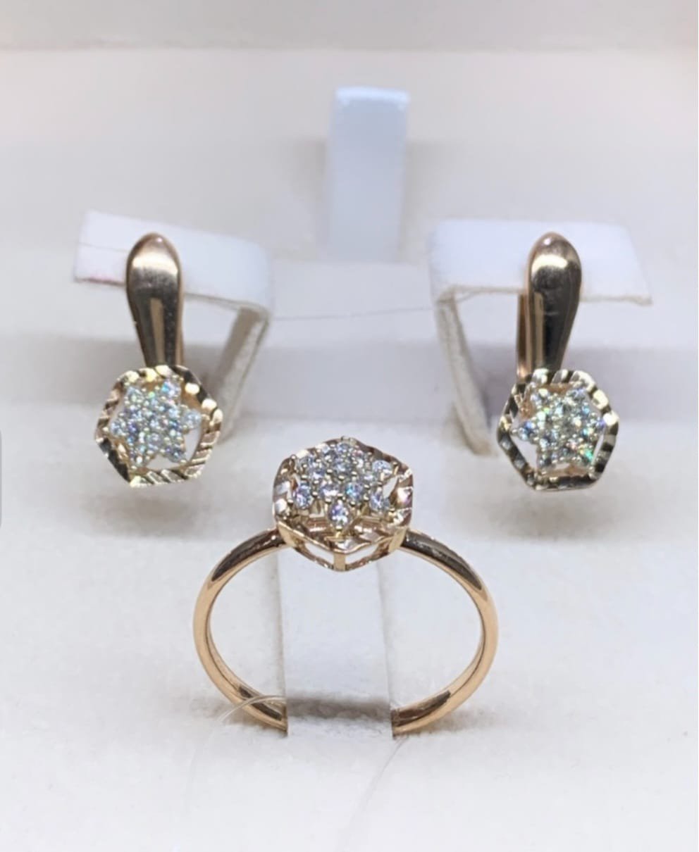 Комплект Kausar Gold К164 4,07гр.
