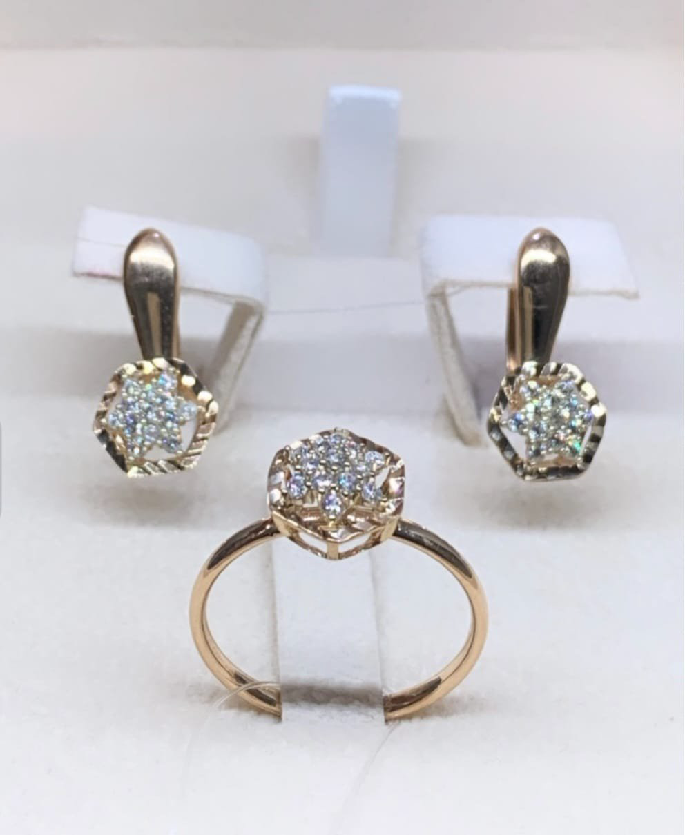 Комплект Kausar Gold К164 4,07гр. - ForteMarket Комплект Kausar Gold К164 4,07гр. купить,277995