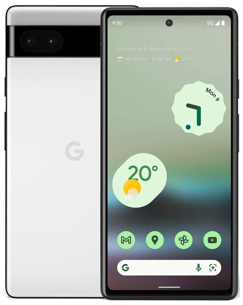 Смартфон Google Pixel 6a 6/128GB Chalk купить,NaN