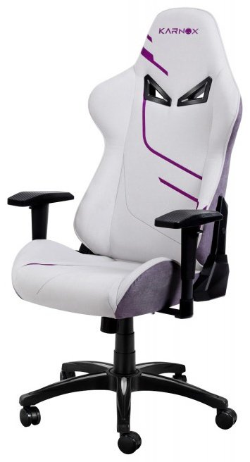 Игровое кресло Karnox Hero Genie Edition Purple, KX800109-GE, белый купить,NaN