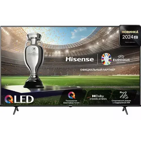 Телевизор Hisense 55" QLED 55E7NQ  UHD SMART Black