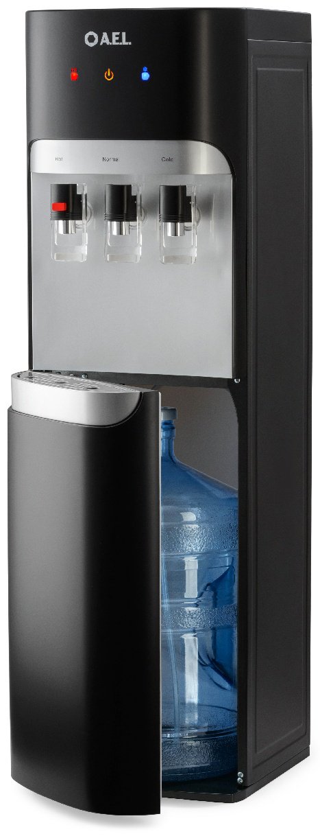 Кулер для воды A.E.L. LD-AEL-808a matte black/silver черный - ForteMarket Кулер для воды A.E.L. LD-AEL-808a matte black/silver черный купить,0