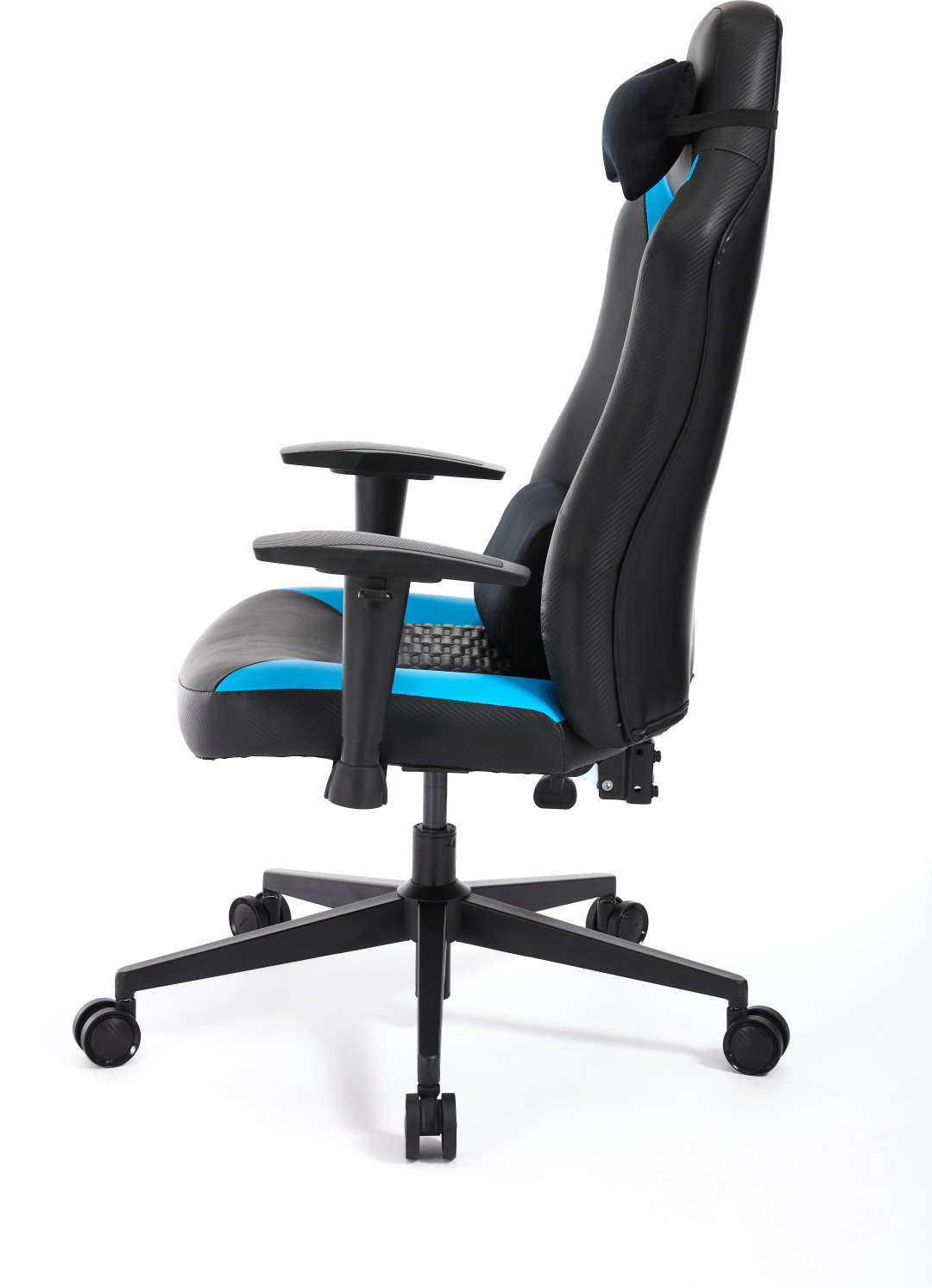 Игровое кресло AeroCool CROWN Smart Racer Blue, черный, голубой купить,106990