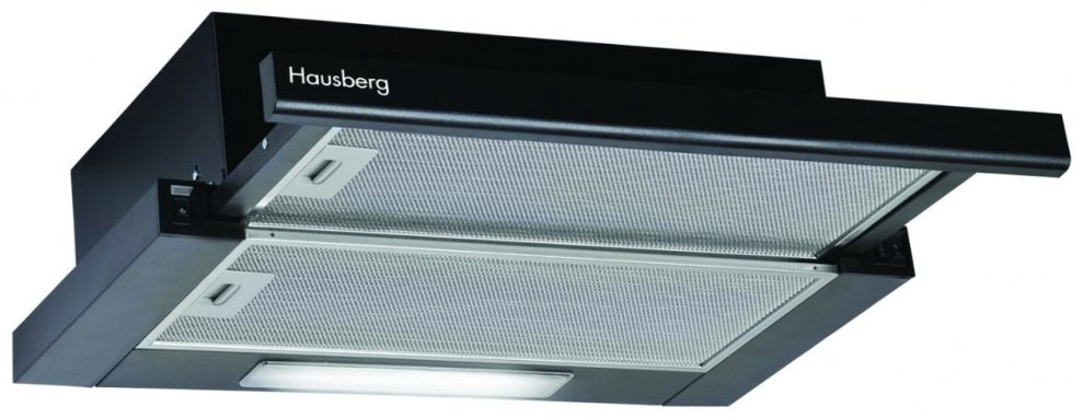 Вытяжка Hausberg HBCH-6100BL черный купить,NaN