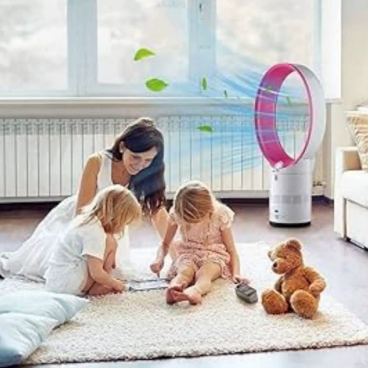 Вентилятор Cajin RW60R бело-розовый - ForteMarket Вентилятор Cajin RW60R бело-розовый купить,0