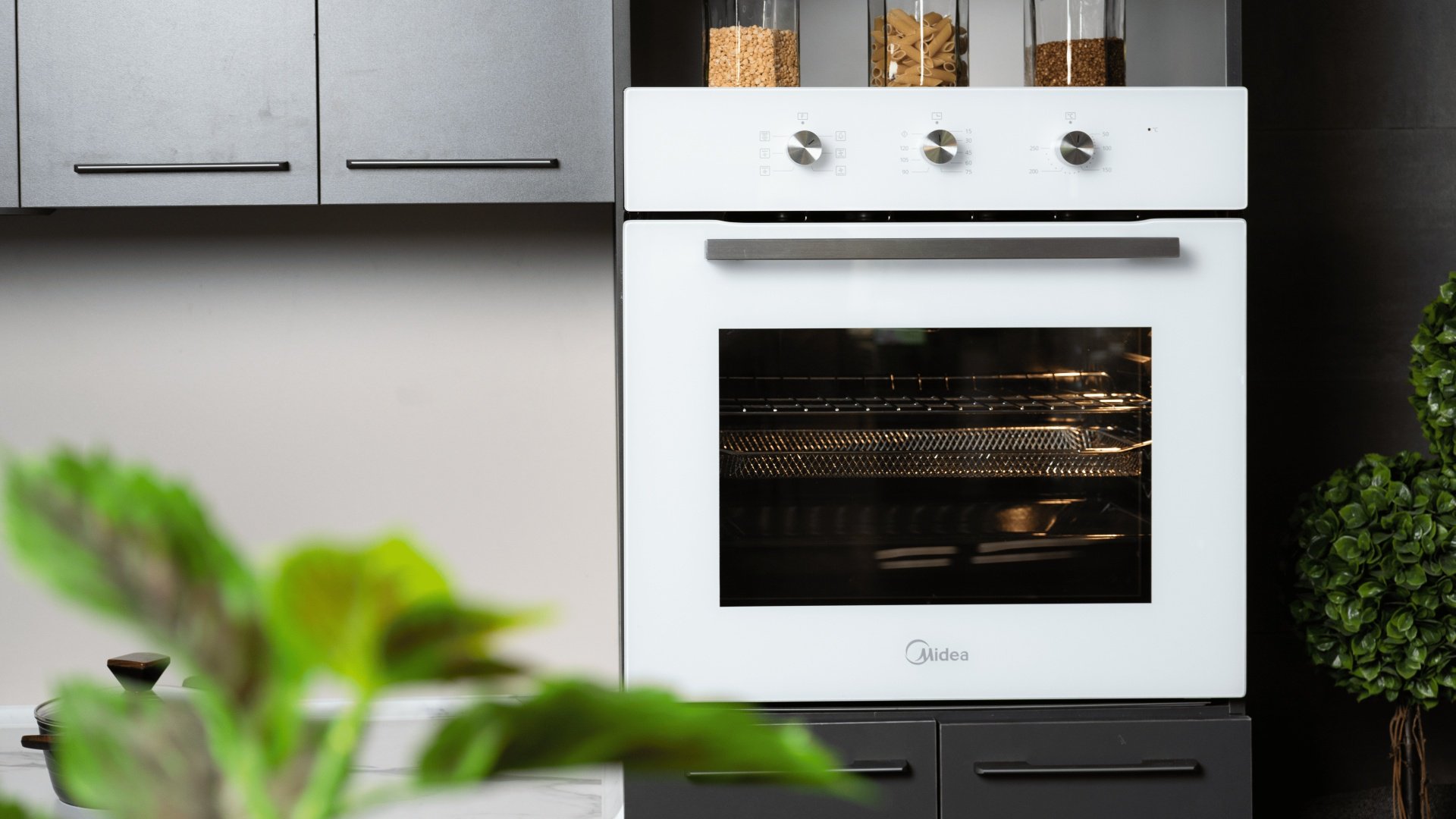 Духовой шкаф Midea MO11000GW белый - ForteMarket Духовой шкаф Midea MO11000GW белый купить,0