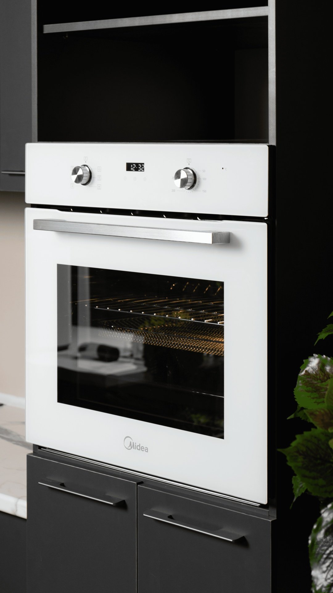 Духовой шкаф Midea MO21000GW белый купить,0