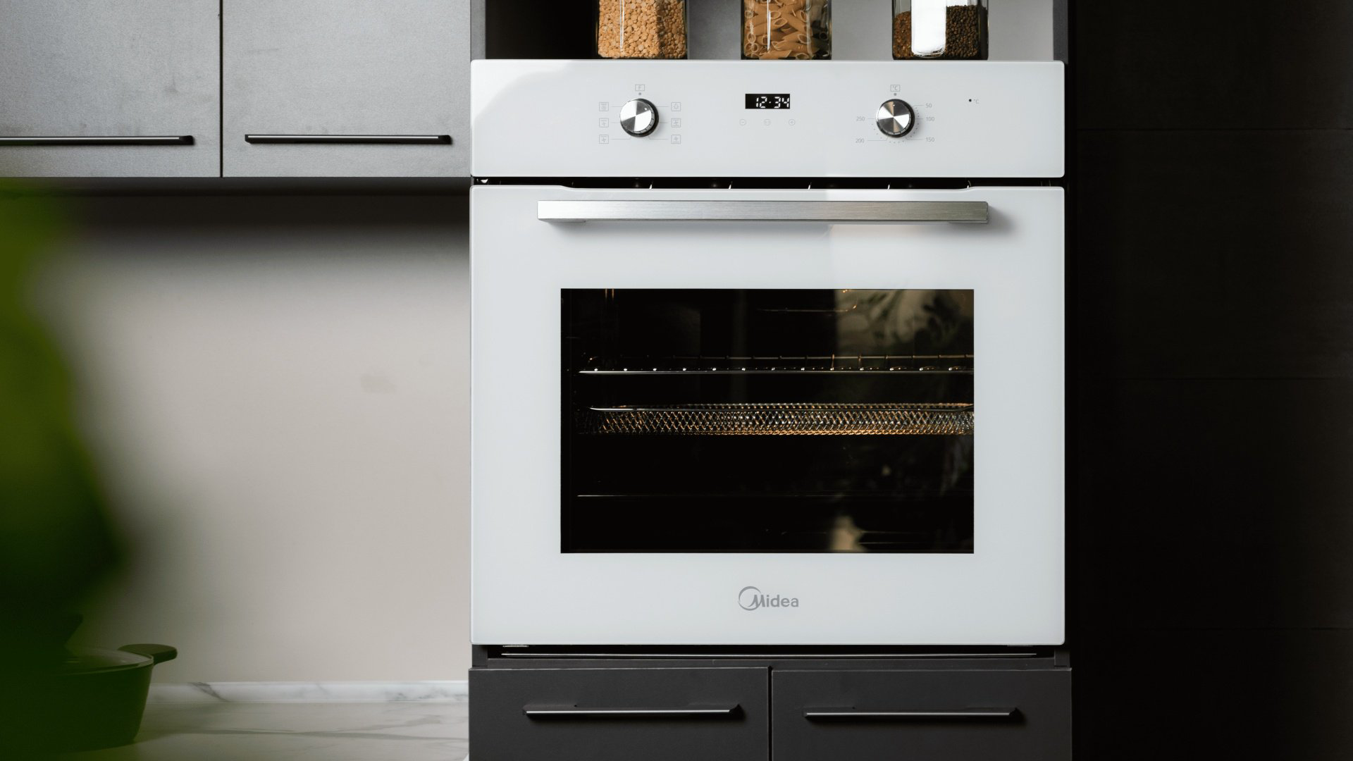 Духовой шкаф Midea MO21000GW белый купить,NaN
