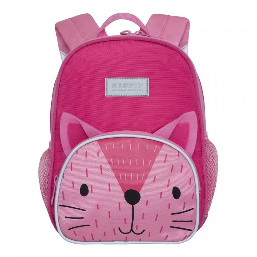  Рюкзак Grizzly Kids Кошка розовый купить,NaN