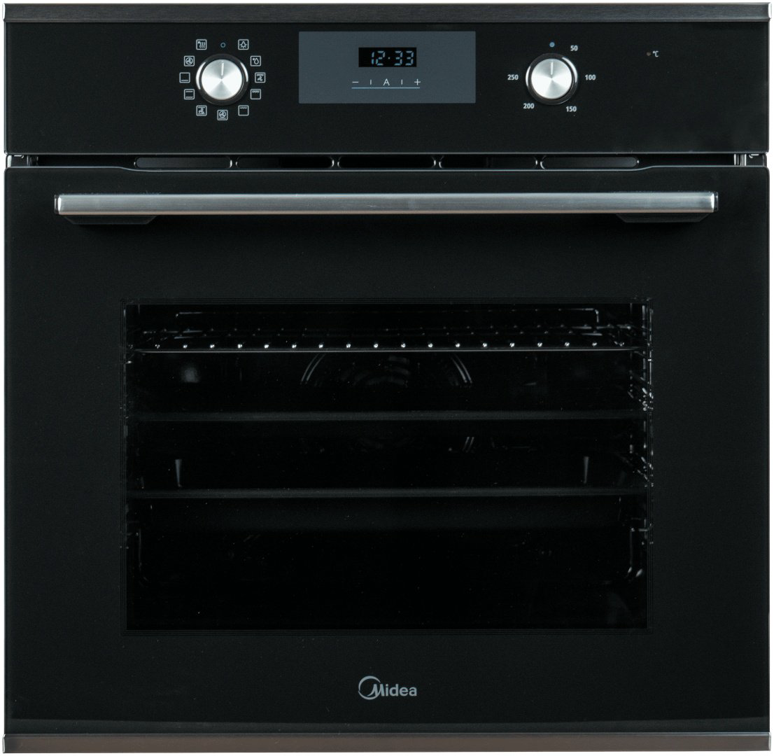 Духовой шкаф Midea MO69111X черный, стальной купить,NaN