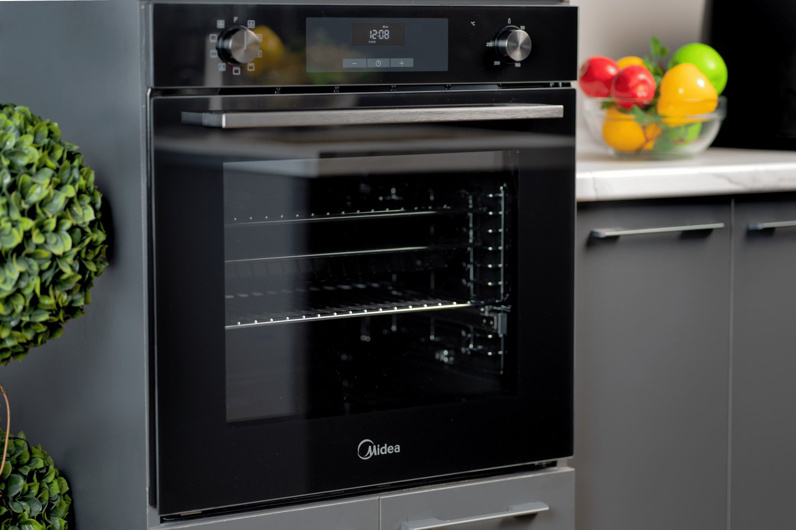 Духовой шкаф Midea MO72105 GB черный - ForteMarket Духовой шкаф Midea MO72105 GB черный купить,0
