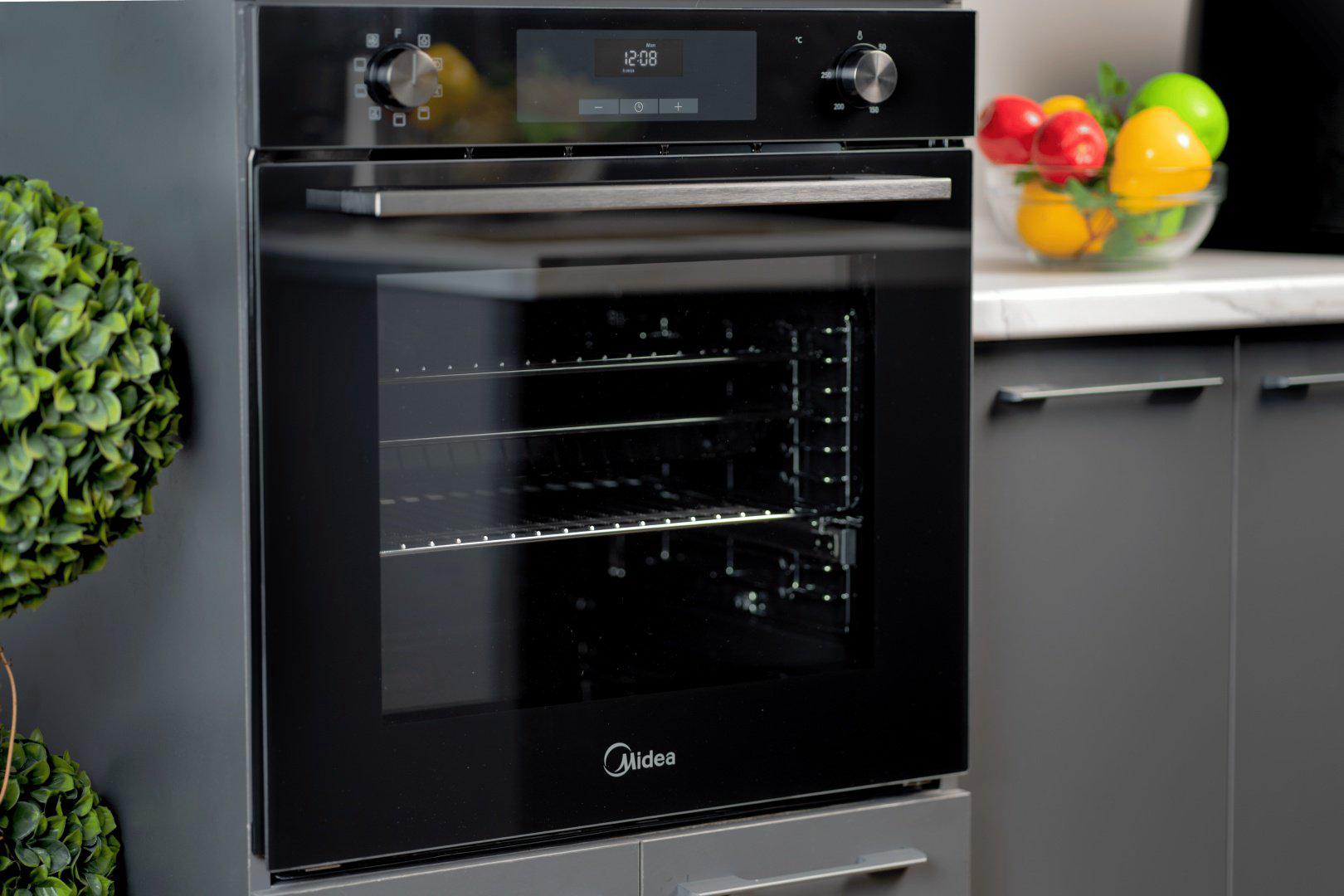 Духовой шкаф Midea MO72105 GB черный купить,189990