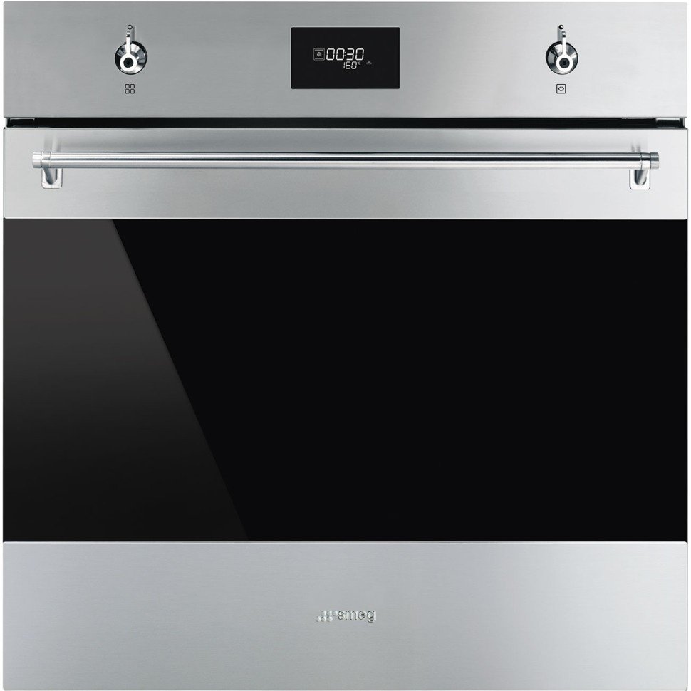 Духовой шкаф Smeg SFP6301TVX стальной купить,NaN