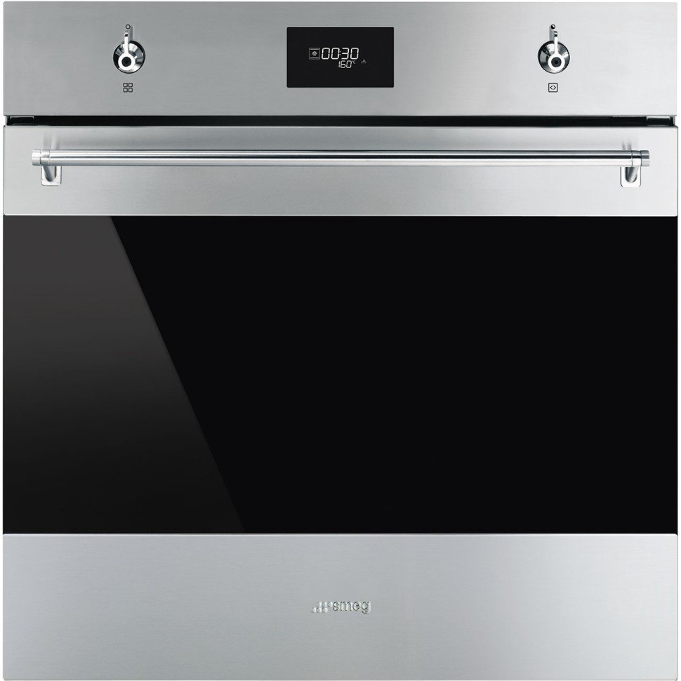 Духовой шкаф Smeg SFP6301TVX стальной купить,NaN