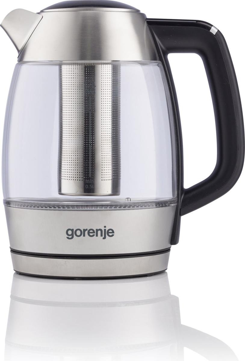 Электрочайник Gorenje K17TRGT серебристый
