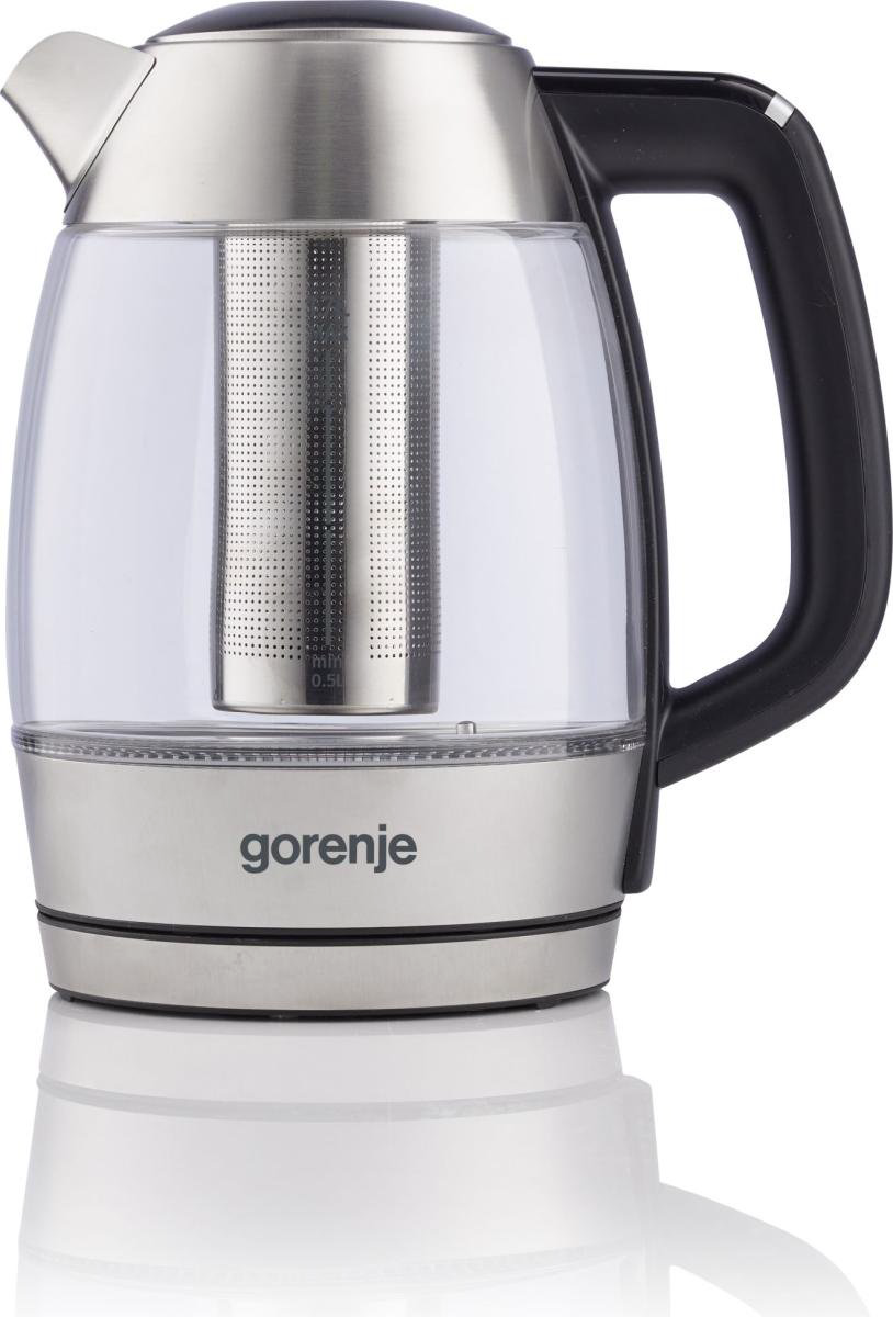 Электрочайник Gorenje K17TRGT серебристый купить,24490